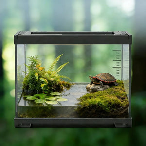 Terrarium en verre transparent empilable pour reptiles